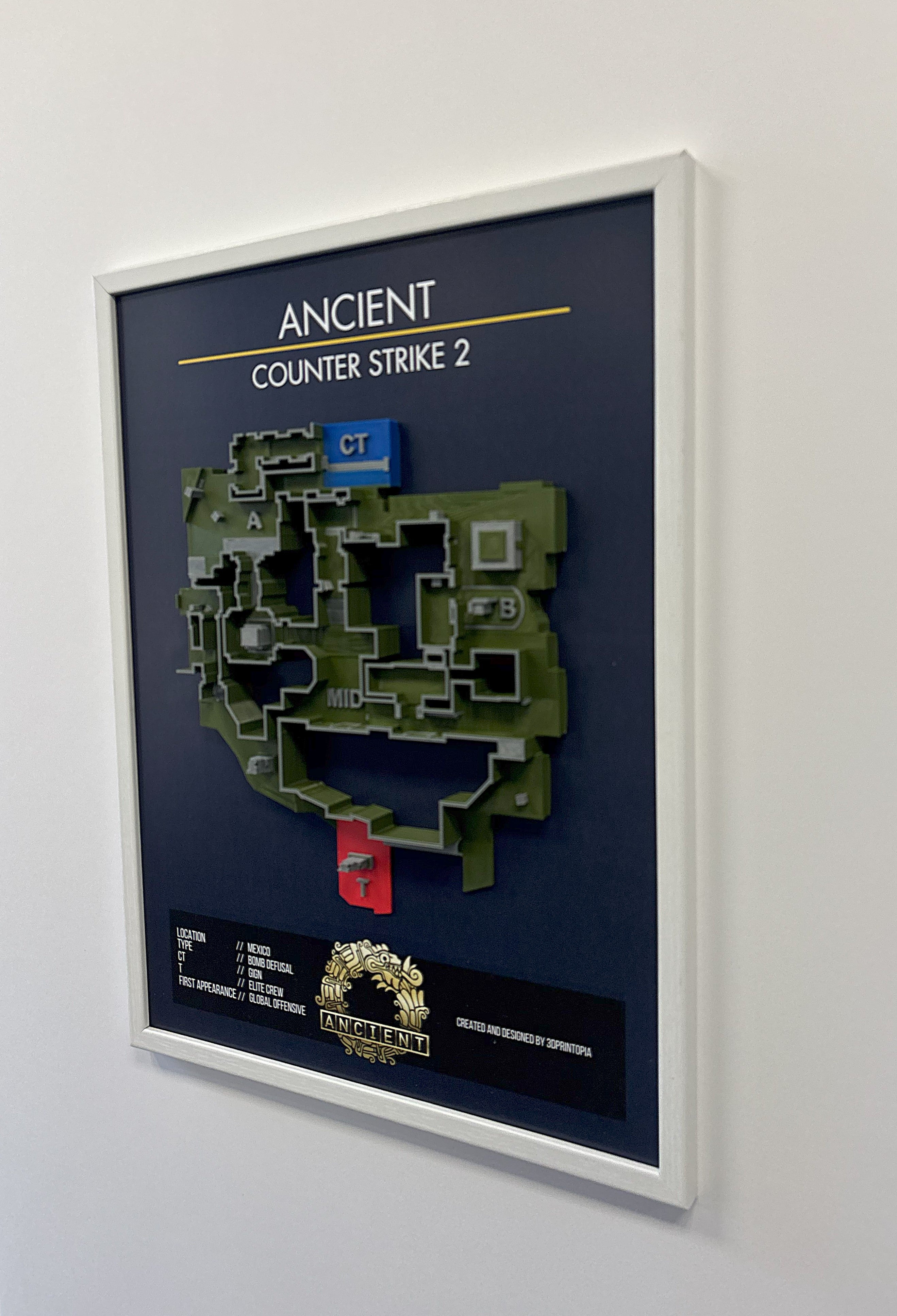 CS2-''ANCIENT'' wall art A3