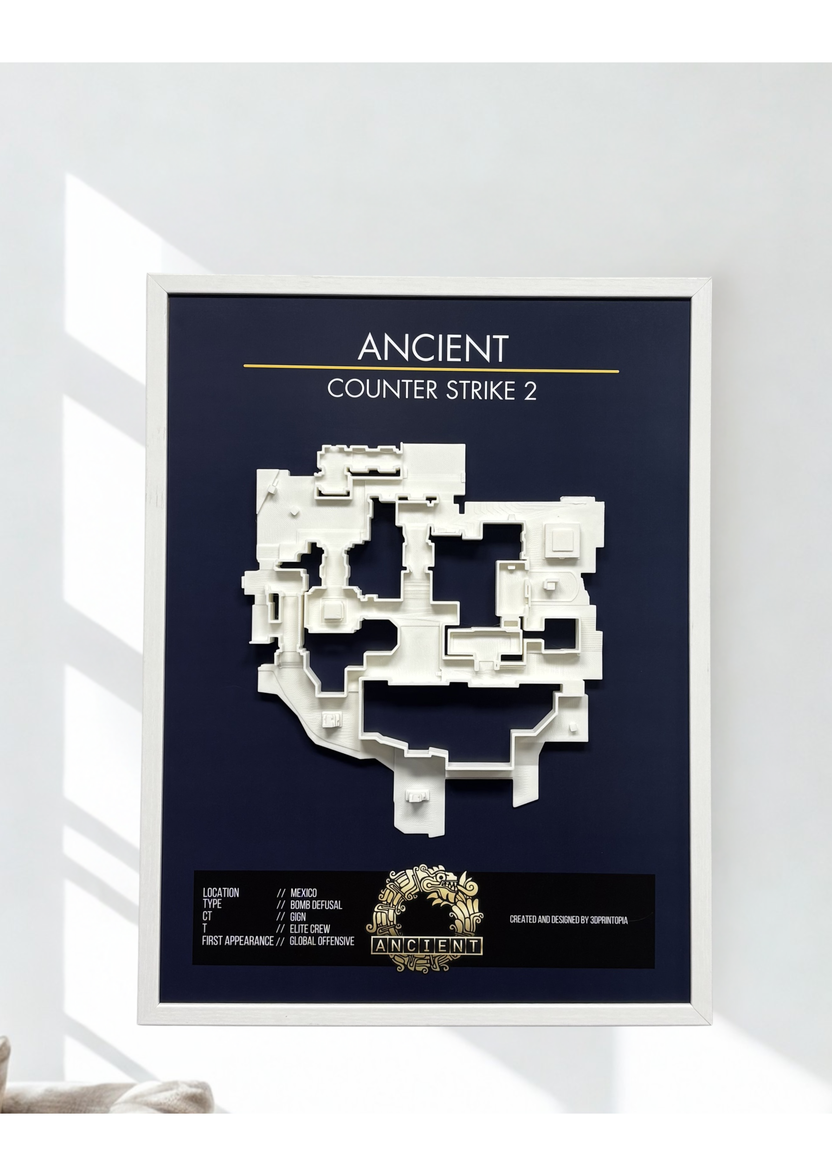 CS2-''ANCIENT'' wall art A3